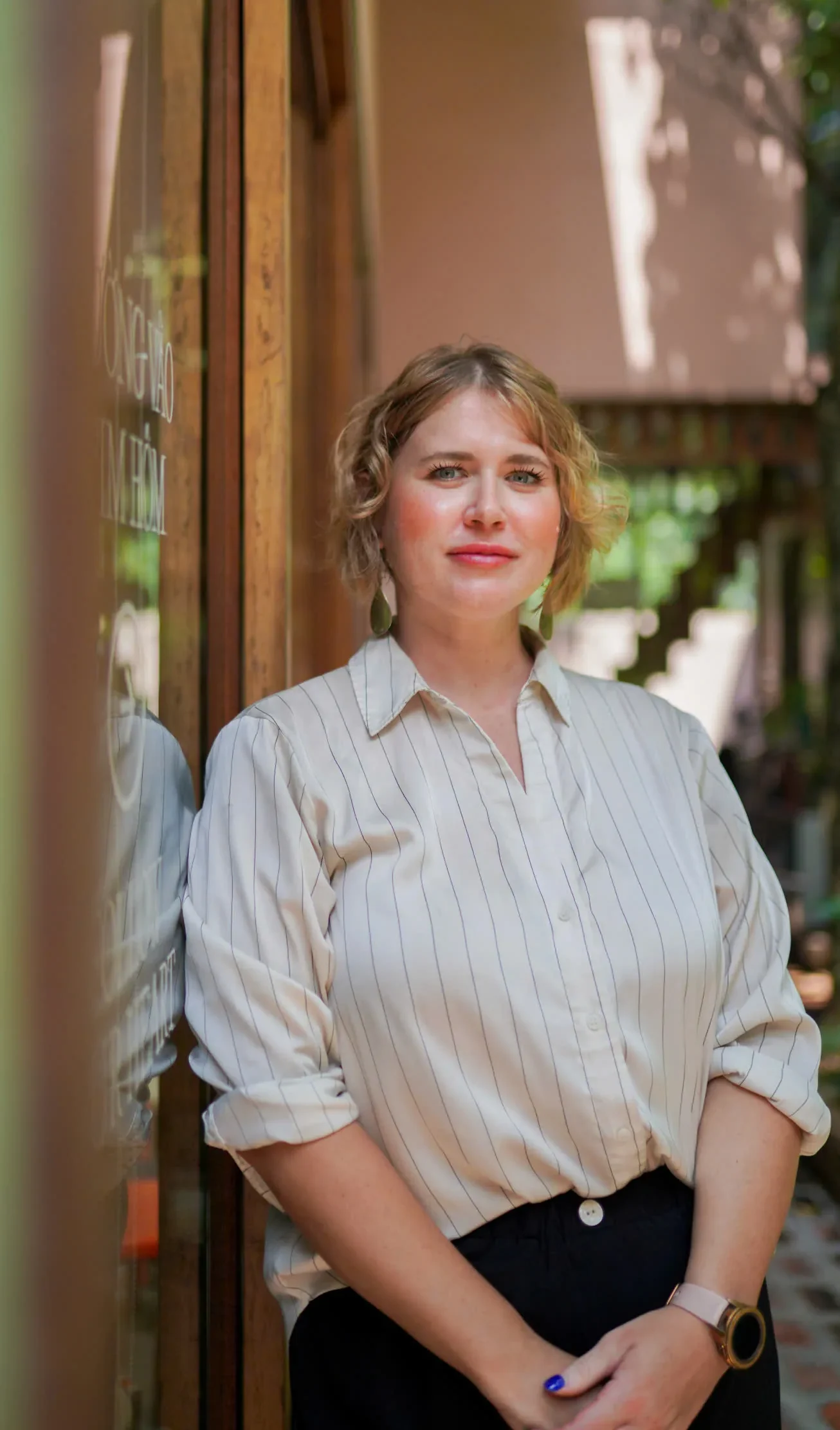 Hunter Jorden, founder of Open Table, in Vietnam